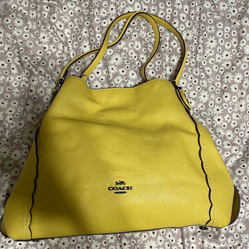 Rare Yellow Coach Bag